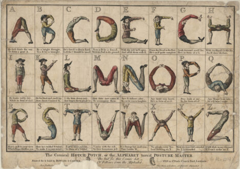 ABC - people making body shapes of letters